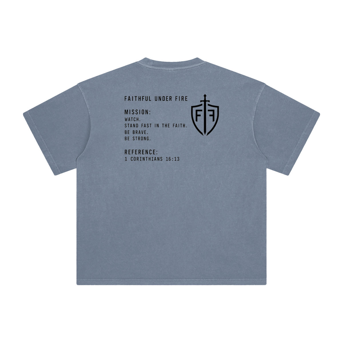 Mission Under Fire Tee