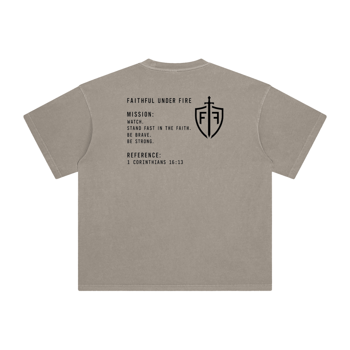 Mission Under Fire Tee