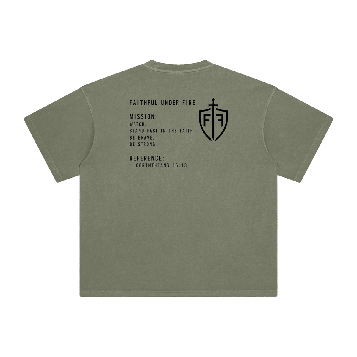 Mission Under Fire Tee
